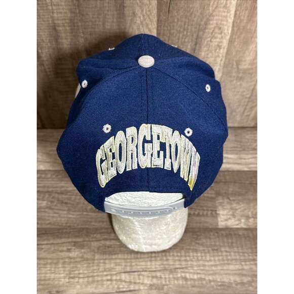 Vtg Goofy Georgetown Hat SnapbackCap Drew Pearson Signed - Picture 4 of 7